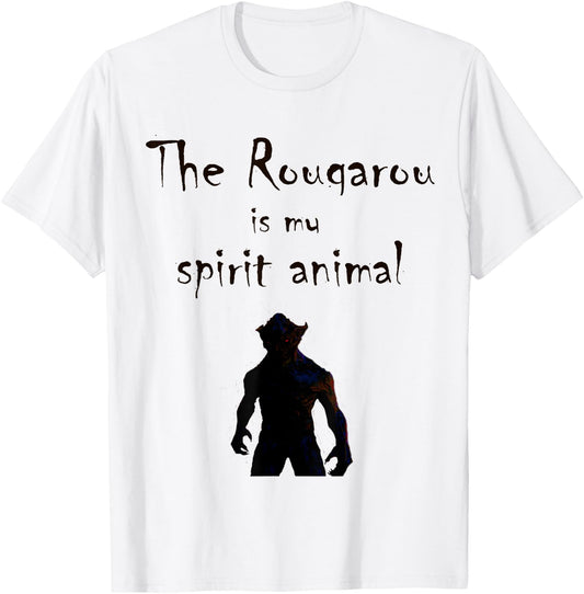 Rougarou Louisiana Swamp Monster Werewolf T-Shirt - T-Shirt | White