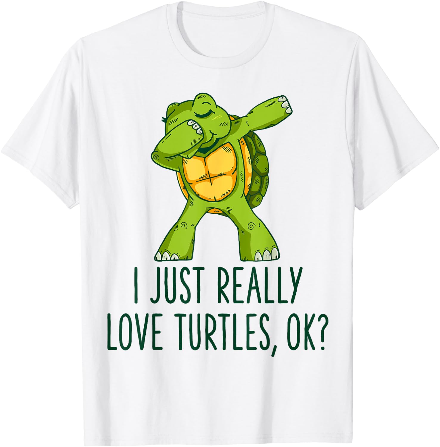 I Just Really Like Turtles Shirt Turtle Lover Gift Kids T-Shirt - T-Shirt | White