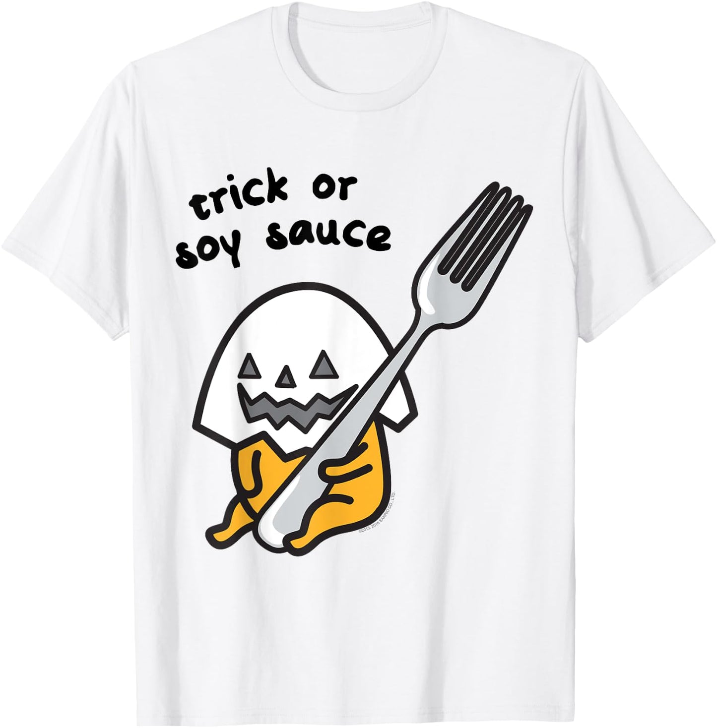 Gudetama Trick or Treat Halloween Shirt T-Shirt - T-Shirt | White