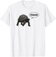 Turtle Tortoise Cat Meow Funny T-Shirt - T-Shirt | White