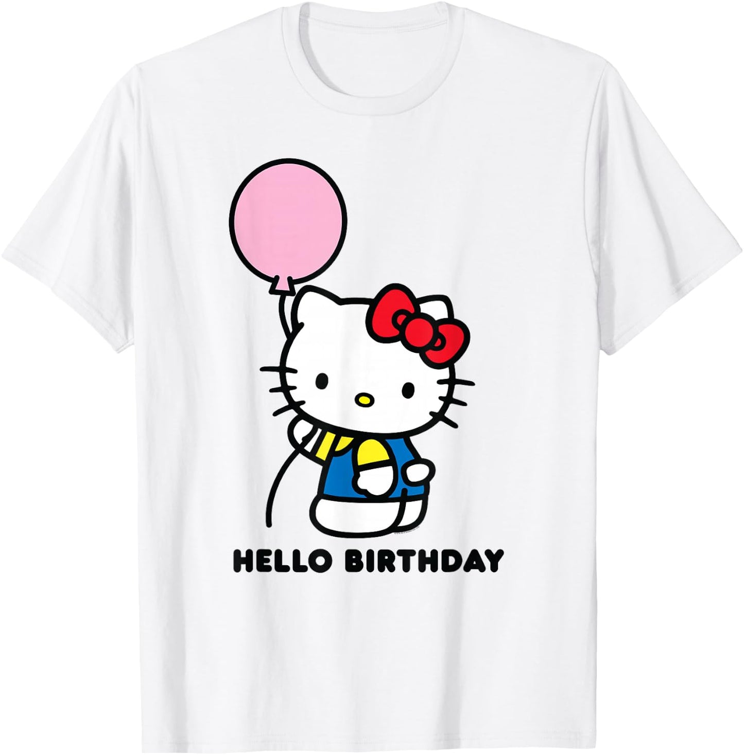 Hello Kitty Hello Birthday T-Shirt - T-Shirt | White