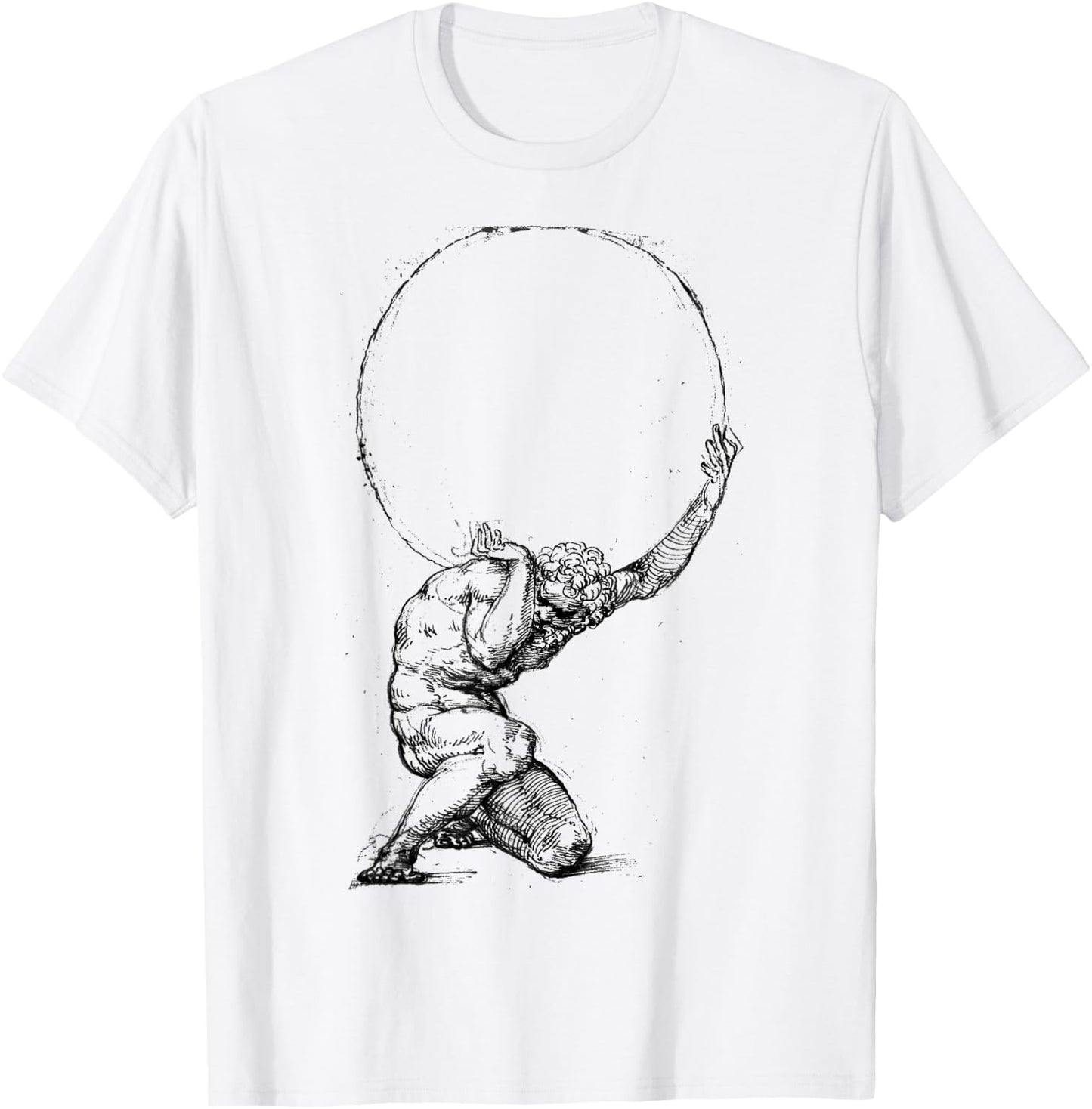 Atlas Greek mythology Greece Greek Gods and Heroes T-Shirt - T-Shirt | White