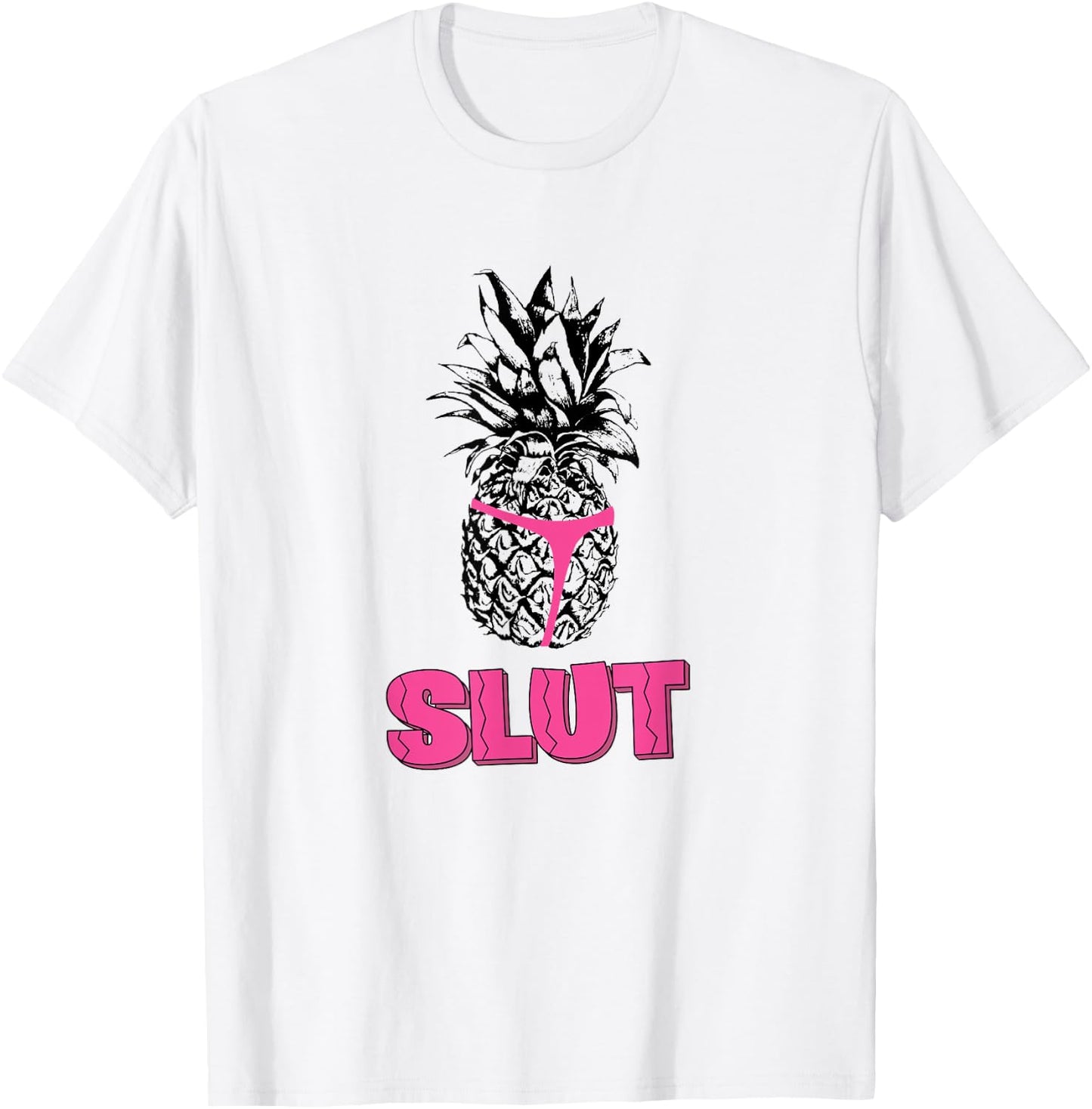 Pineapple Bikini Fine Brooklyn Nice Meme Shirt T-Shirt - T-Shirt | White