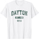 Dayton Ohio OH Vintage Athletic Sports Design T-Shirt - T-Shirt | White