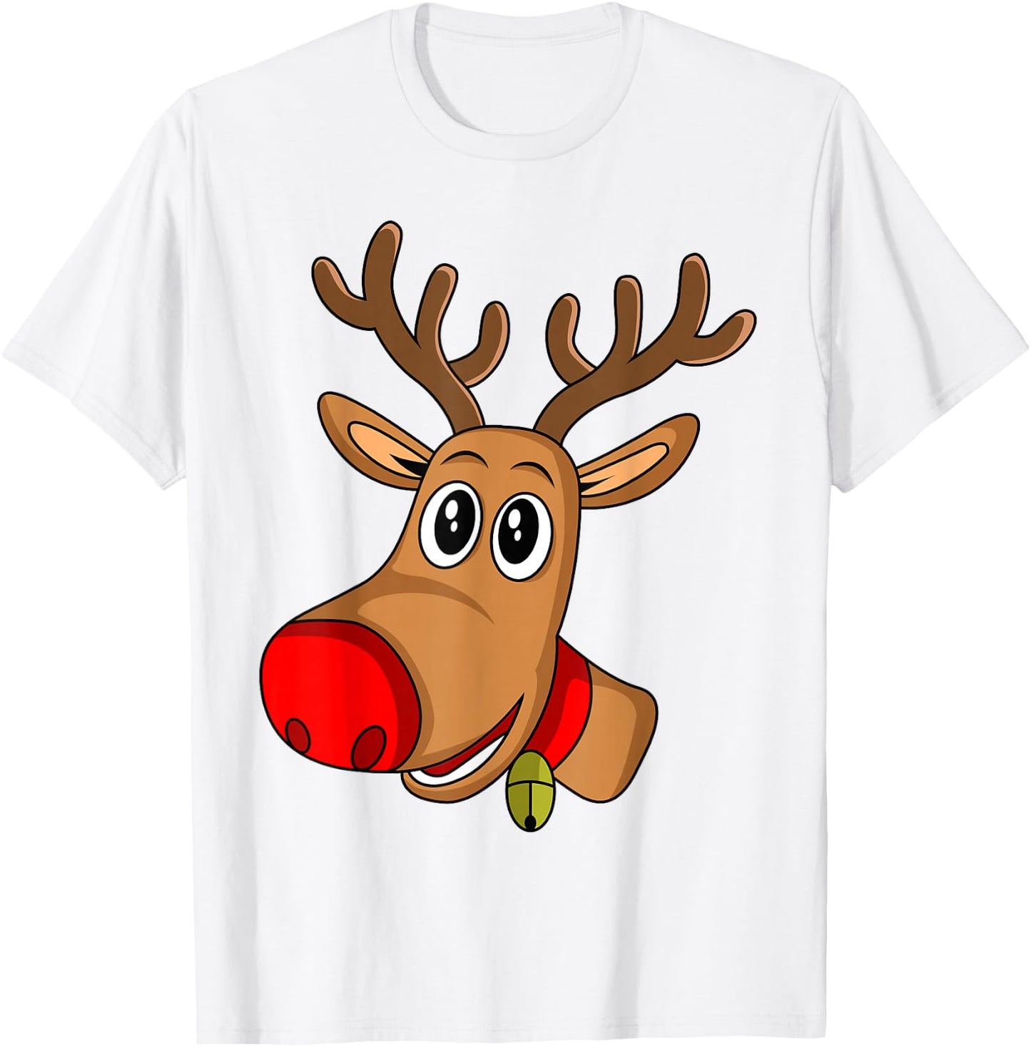 Rudolph Red Nose Reindeer | Donner Blitzen Shirt T-Shirt - T-Shirt | White