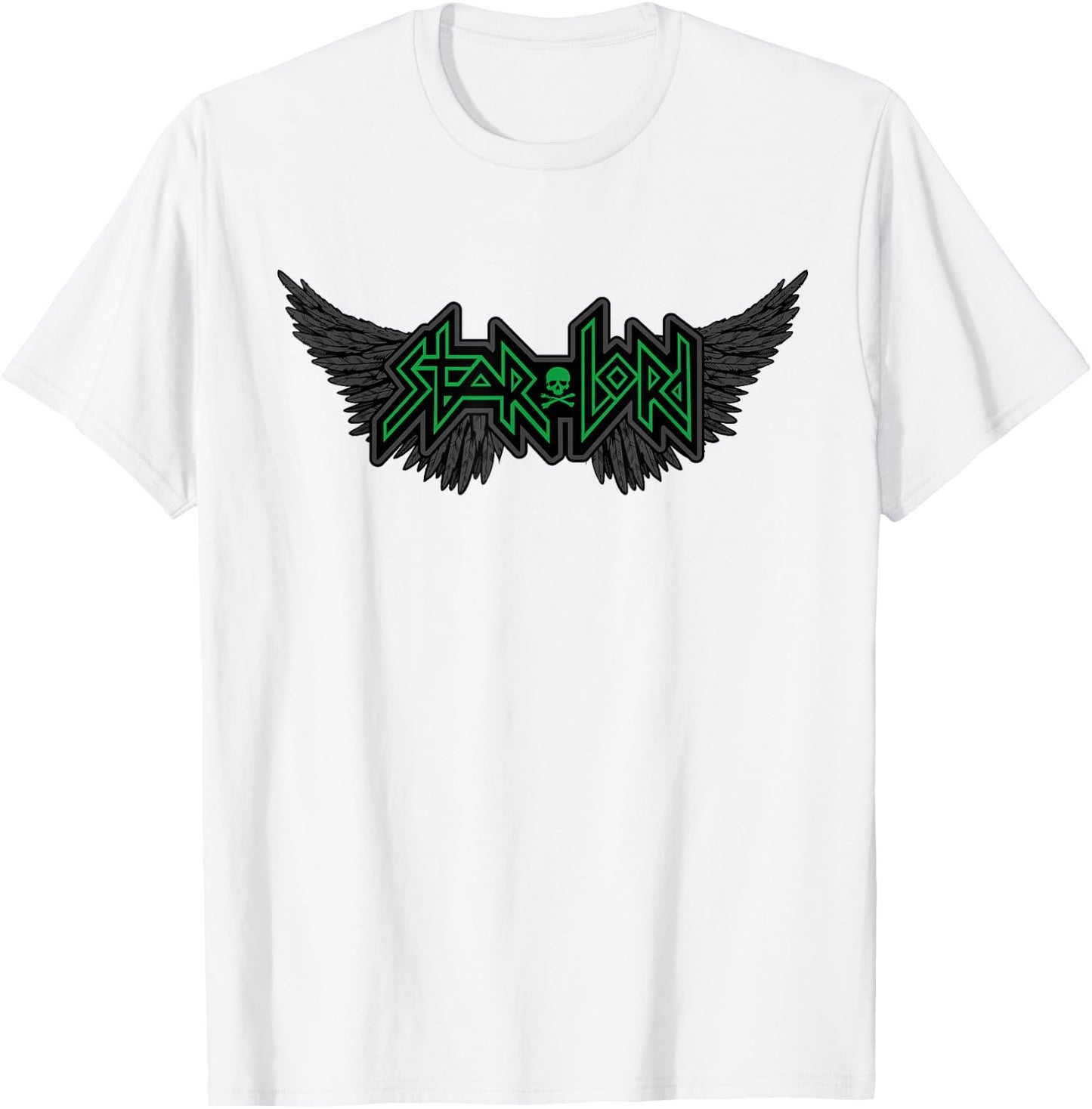 Marvel's Guardians of The Galaxy Video Game Star-Lord Wings T-Shirt - T-Shirt | White