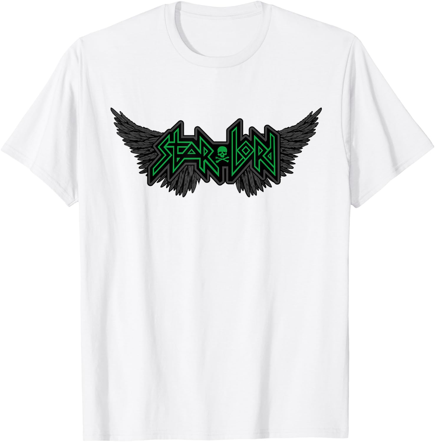 Marvel's Guardians of The Galaxy Video Game Star-Lord Wings T-Shirt - T-Shirt | White