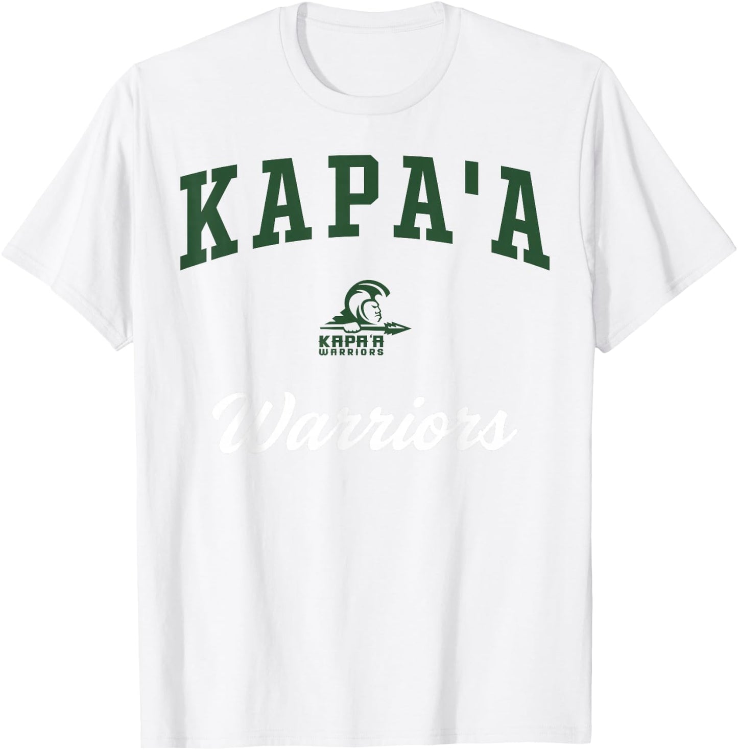 Kapa'a High School Warriors T-Shirt - T-Shirt | White