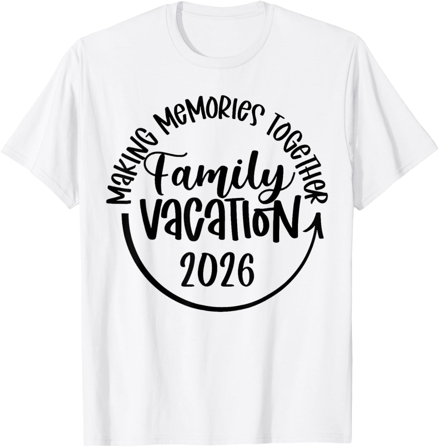 Family Vacation 2026 Beach Matching Family Summer Vacation T-Shirt - T-Shirt | White