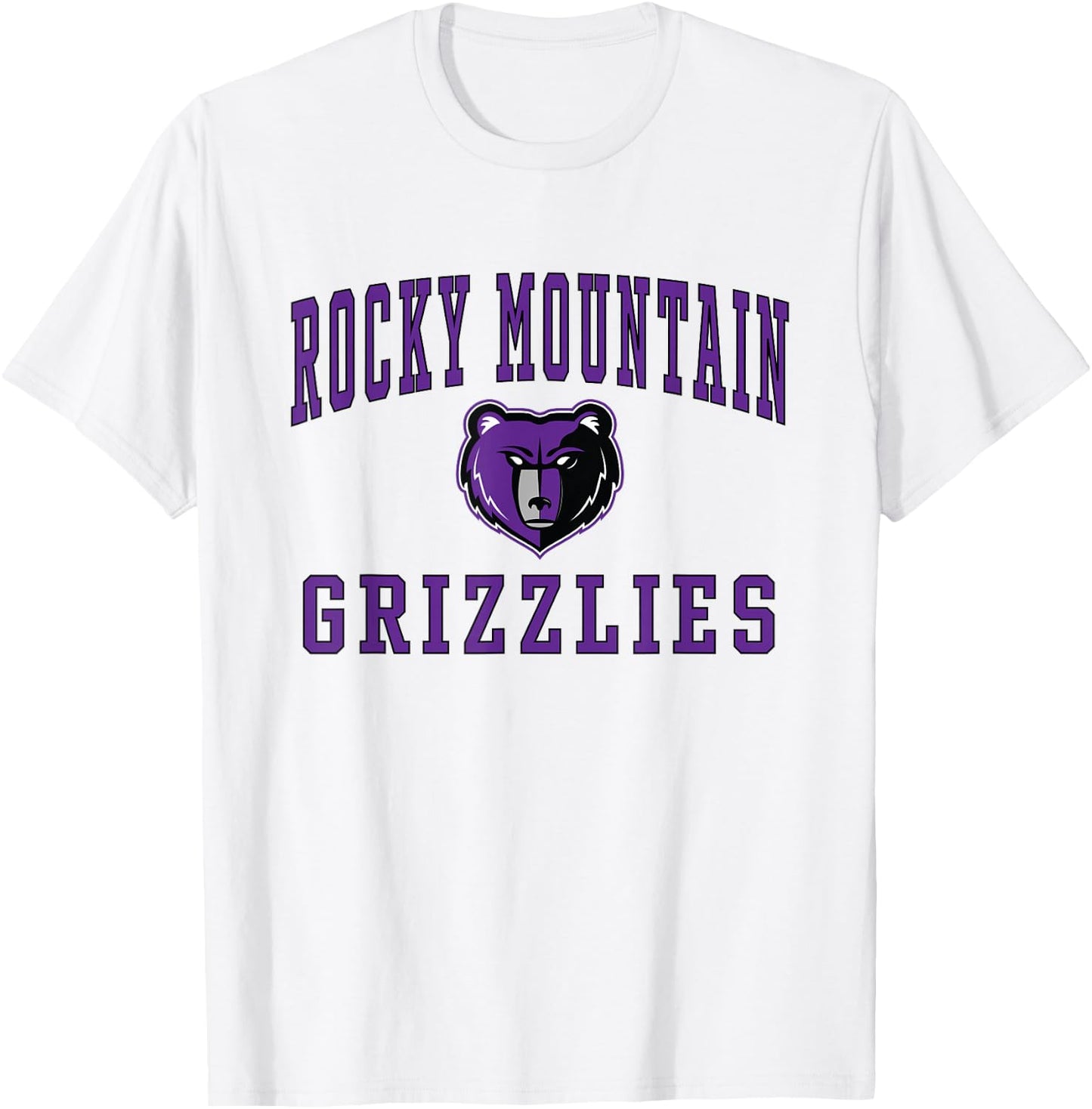 Rocky Mountain High School Grizzlies T-Shirt - T-Shirt | White
