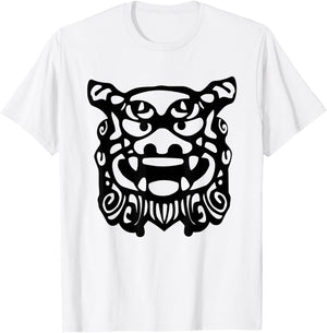 Shisa Japanese Guardian Lion Japan T-Shirt - T-Shirt | White