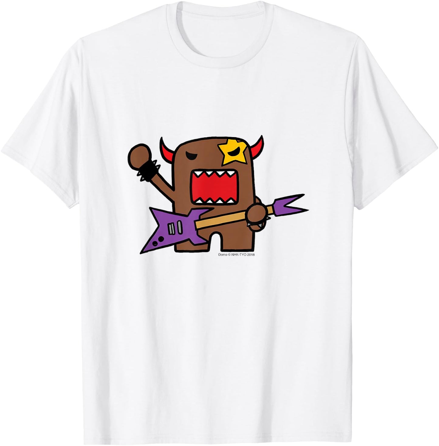 Domo Rocker T-Shirt - T-Shirt | White