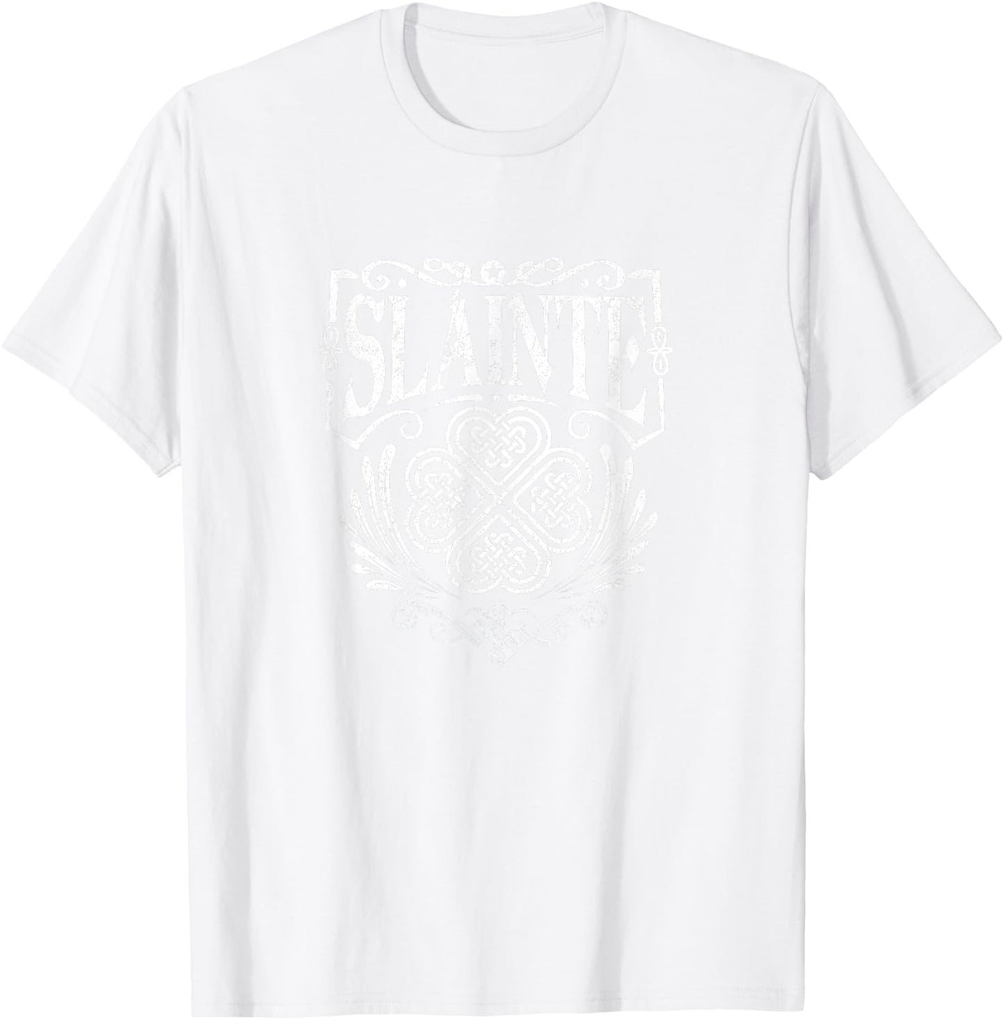 Slainte "Cheers Good Health" from Ireland Men's Women's T-Shirt - T-Shirt | White