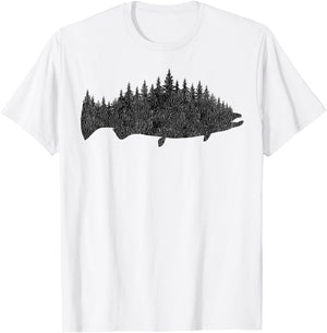 Salmon Fishing - King Salmon Fisherman Gift T-Shirt - T-Shirt | White