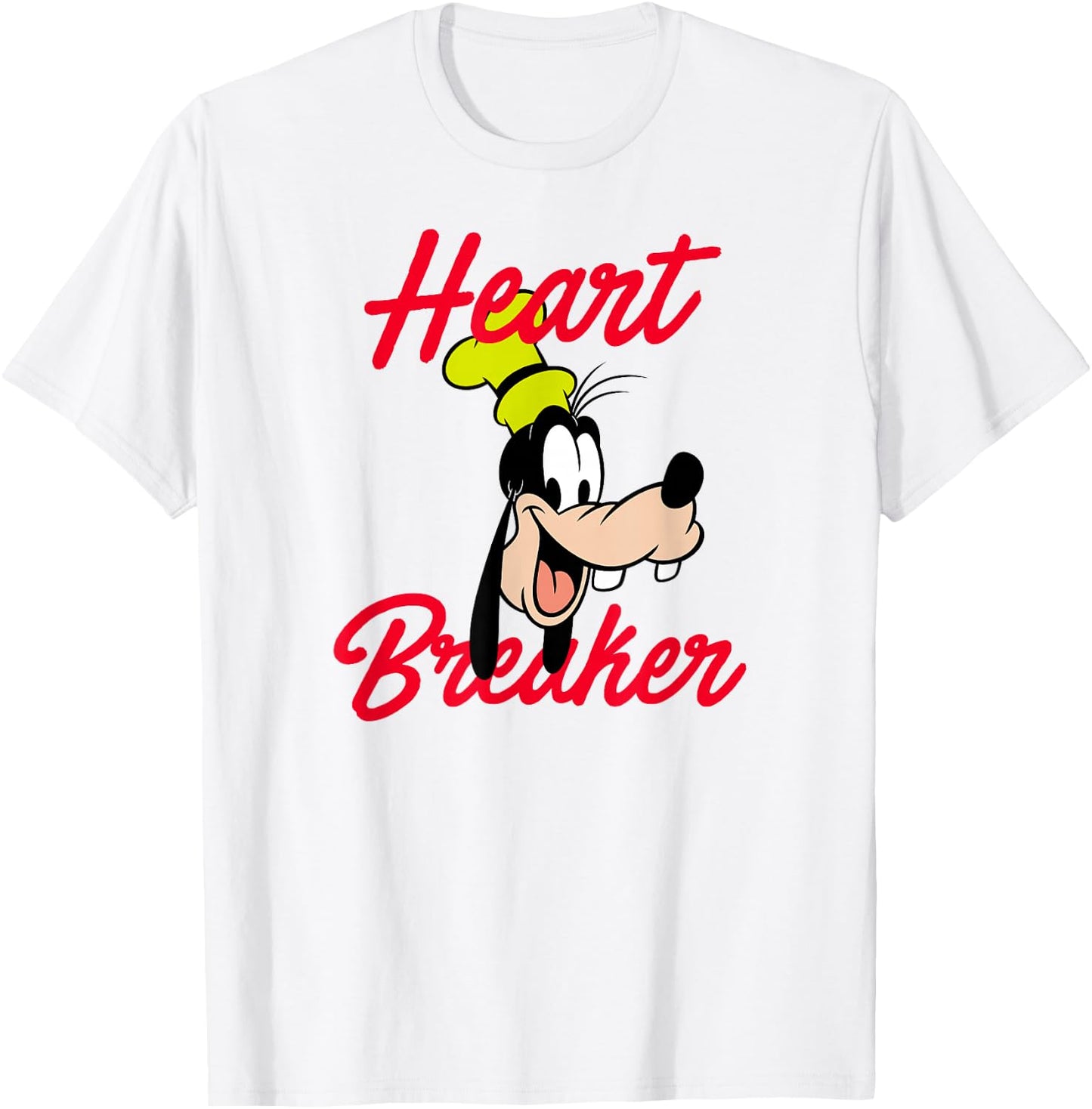 Disney - Goofy Heartbreaker T-Shirt - T-Shirt | White