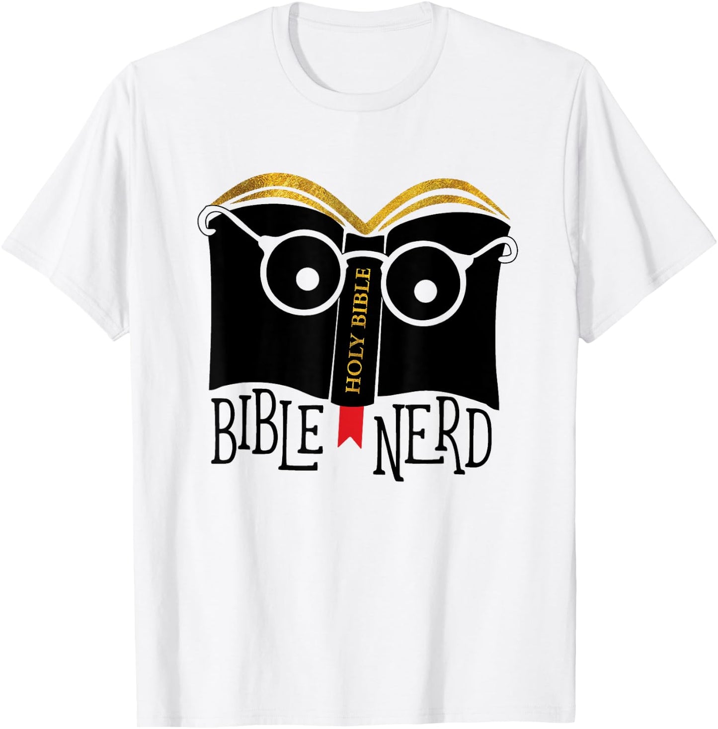 Funny Bible Nerd Shirt for Theology student or teacher T-Shirt - T-Shirt | White