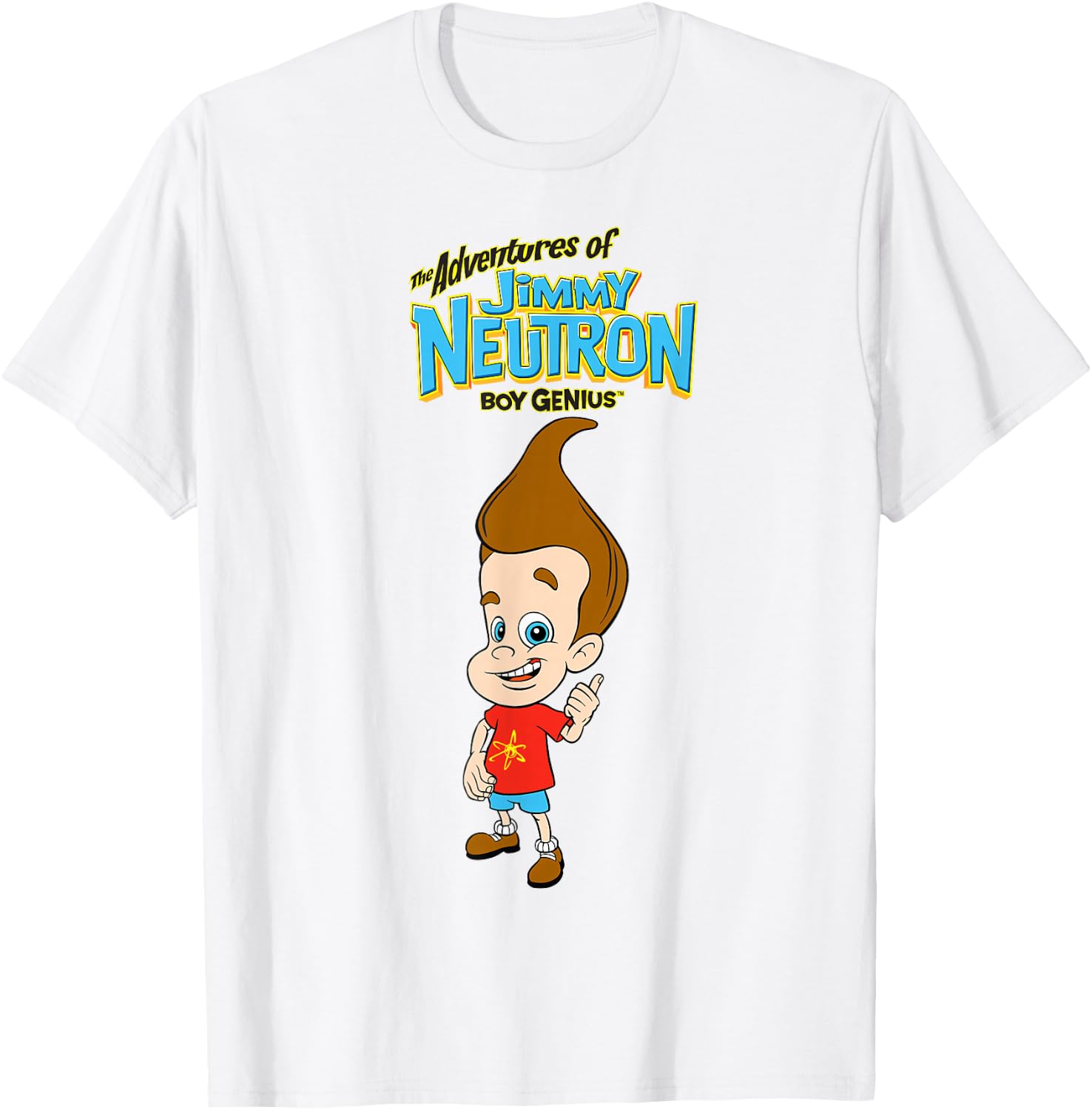 Nickelodeon The Adventures of Jimmy Neutron T-Shirt - T-Shirt | White