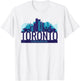 Toronto Skyline Canada Souvenir Gift T-Shirt - T-Shirt | White