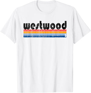 Vintage 80s Style Westwood NJ T-Shirt - T-Shirt | White