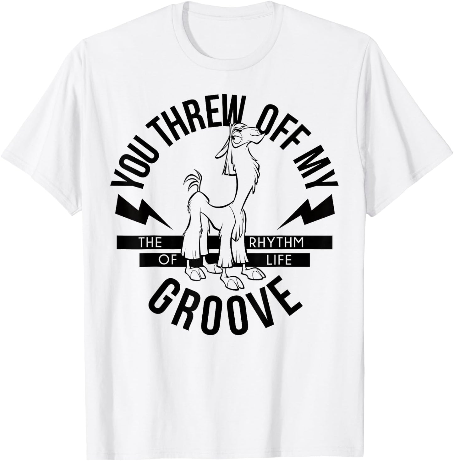 Disney Emperor's New Groove Rhythm Of Life Graphic T-Shirt - T-Shirt | White