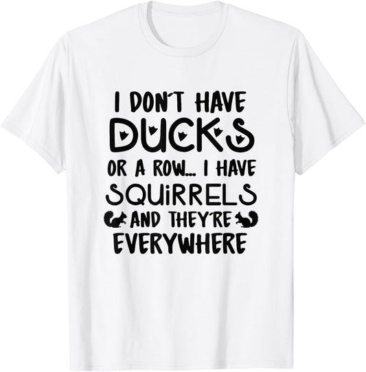 Funny Squirrel Squad Gift Graphic Meme Quirky Item T-Shirt - T-Shirt | White