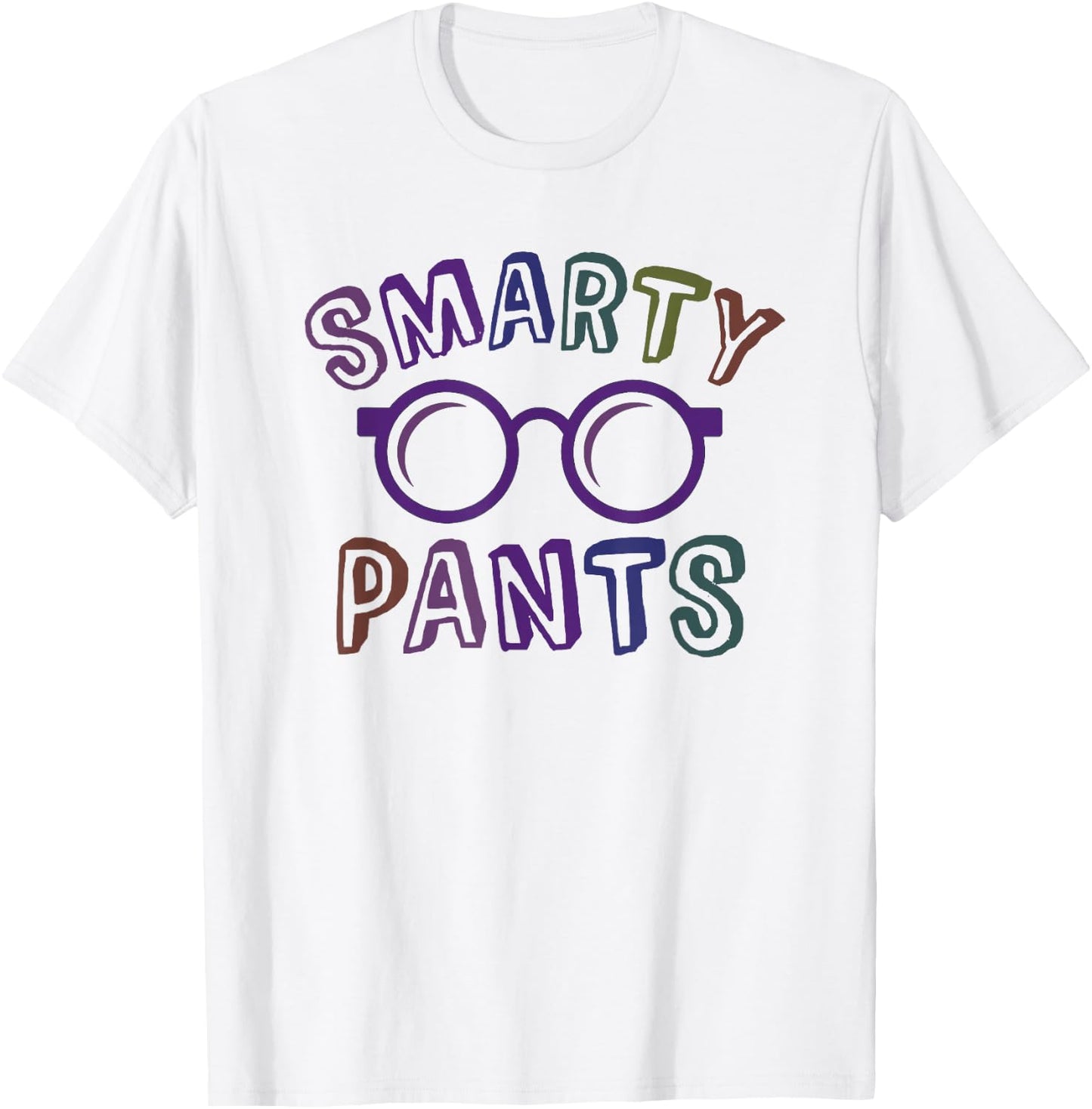 Funny Little Mr Miss SMARTY PANTS Graduation Alumni Teacher T-Shirt - T-Shirt | White