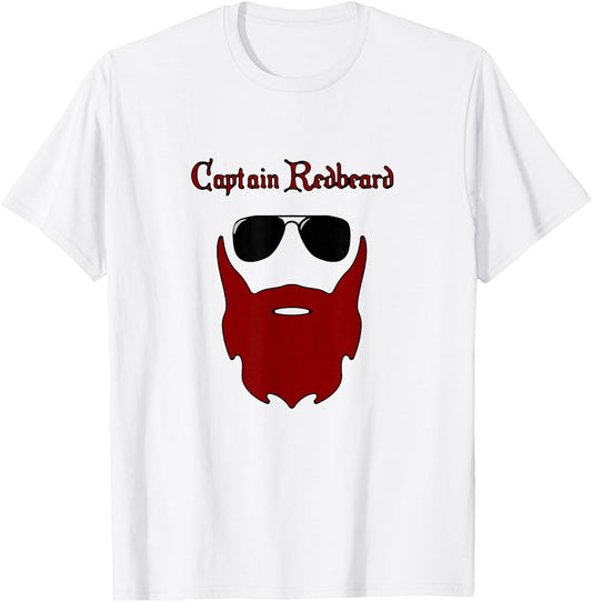 Captain Redbeard for Redhead Aviator T-Shirt - T-Shirt | White