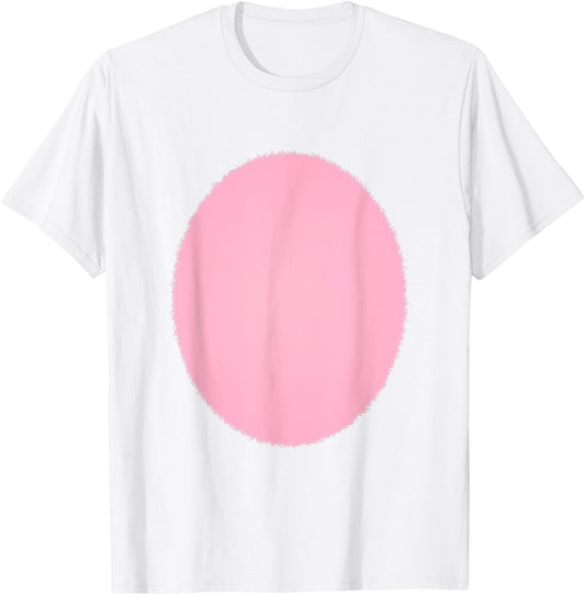 Pink Tummy Belly Easter Bunny Rabbit Furry Cosplay Costume T-Shirt - T-Shirt | White