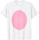 Pink Tummy Belly Easter Bunny Rabbit Furry Cosplay Costume T-Shirt - T-Shirt | White