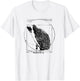 Hedgehog Shirt: Vitruvian Hedgehog A Vintage Classic T-Shirt - T-Shirt | White