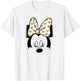 Disney - Minnie Mouse Golden Bow T-Shirt - T-Shirt | White