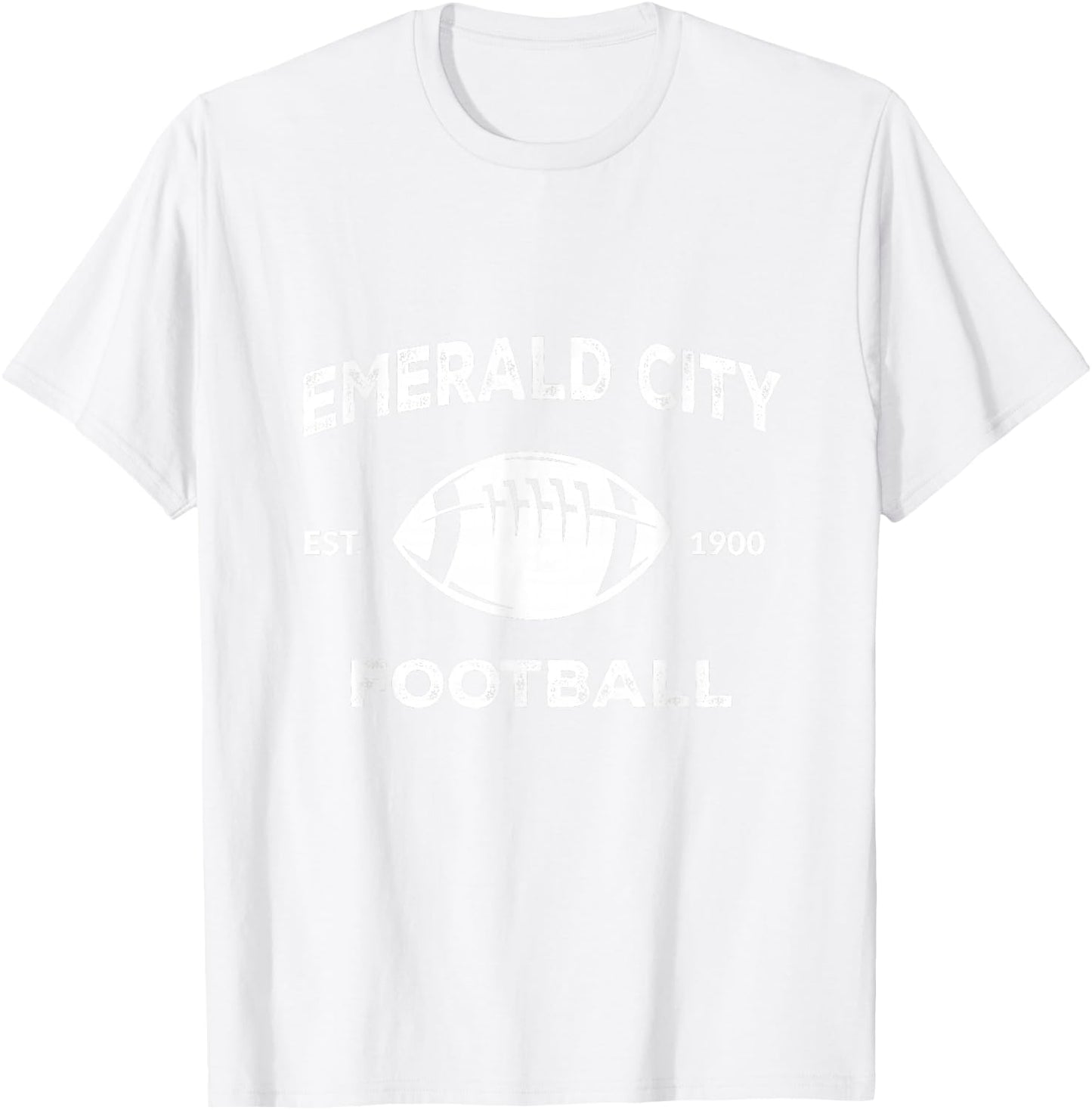 Wizard of Oz Emerald City Football Costume Halloween T-Shirt - T-Shirt | White