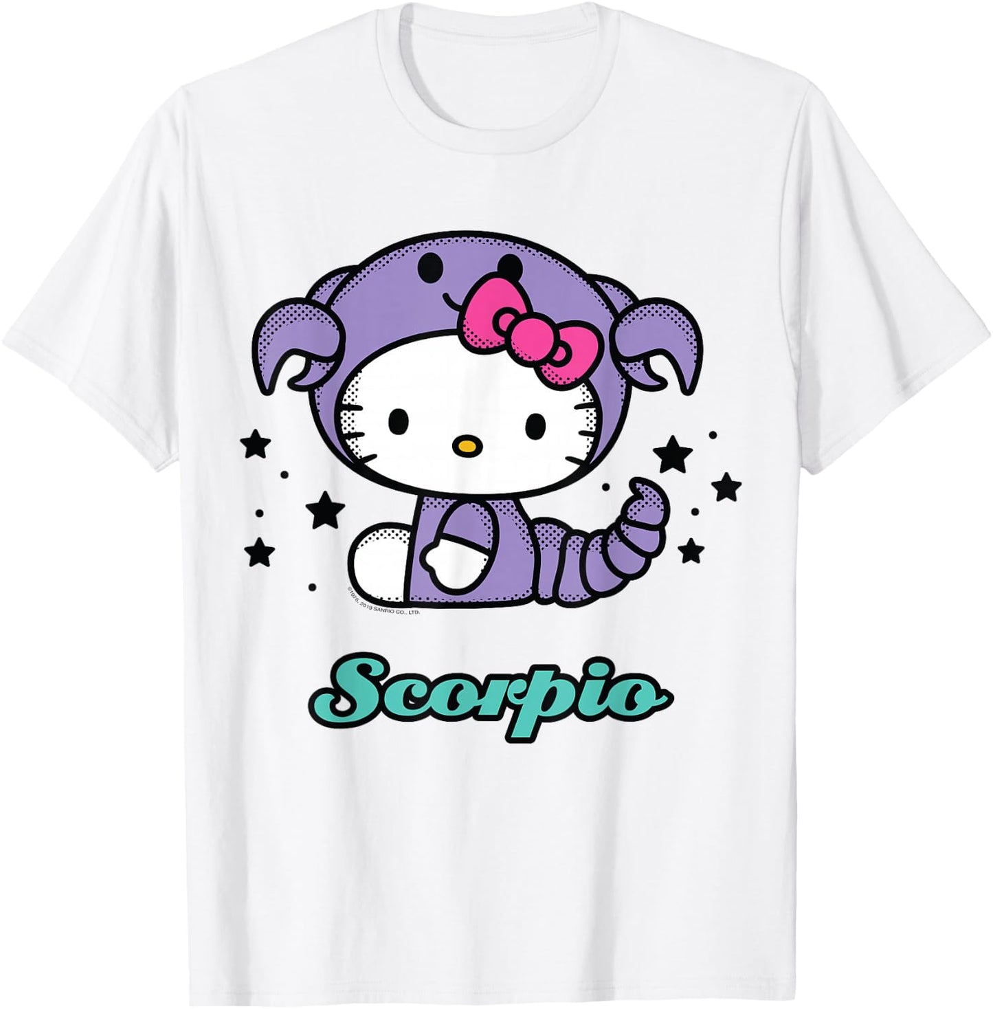 Hello Kitty Zodiac Scorpio Shirt T-Shirt - T-Shirt | White