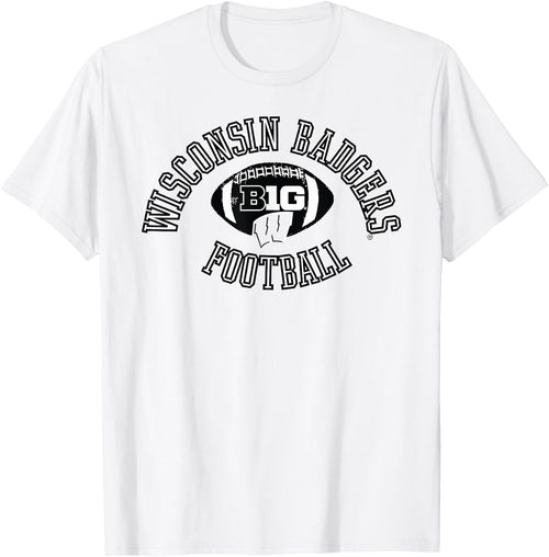 Wisconsin Badgers Big 10 Football Huddle Red