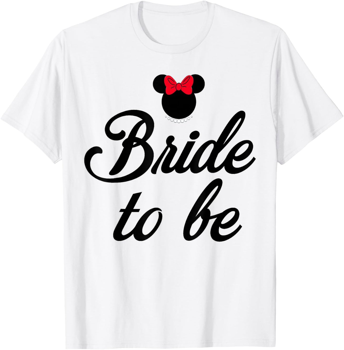 Disney - Bridal Minnie Bride to Be T-Shirt - T-Shirt | White