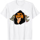 Disney Lion King Scar Surrounded by Idiots T-Shirt - T-Shirt | White