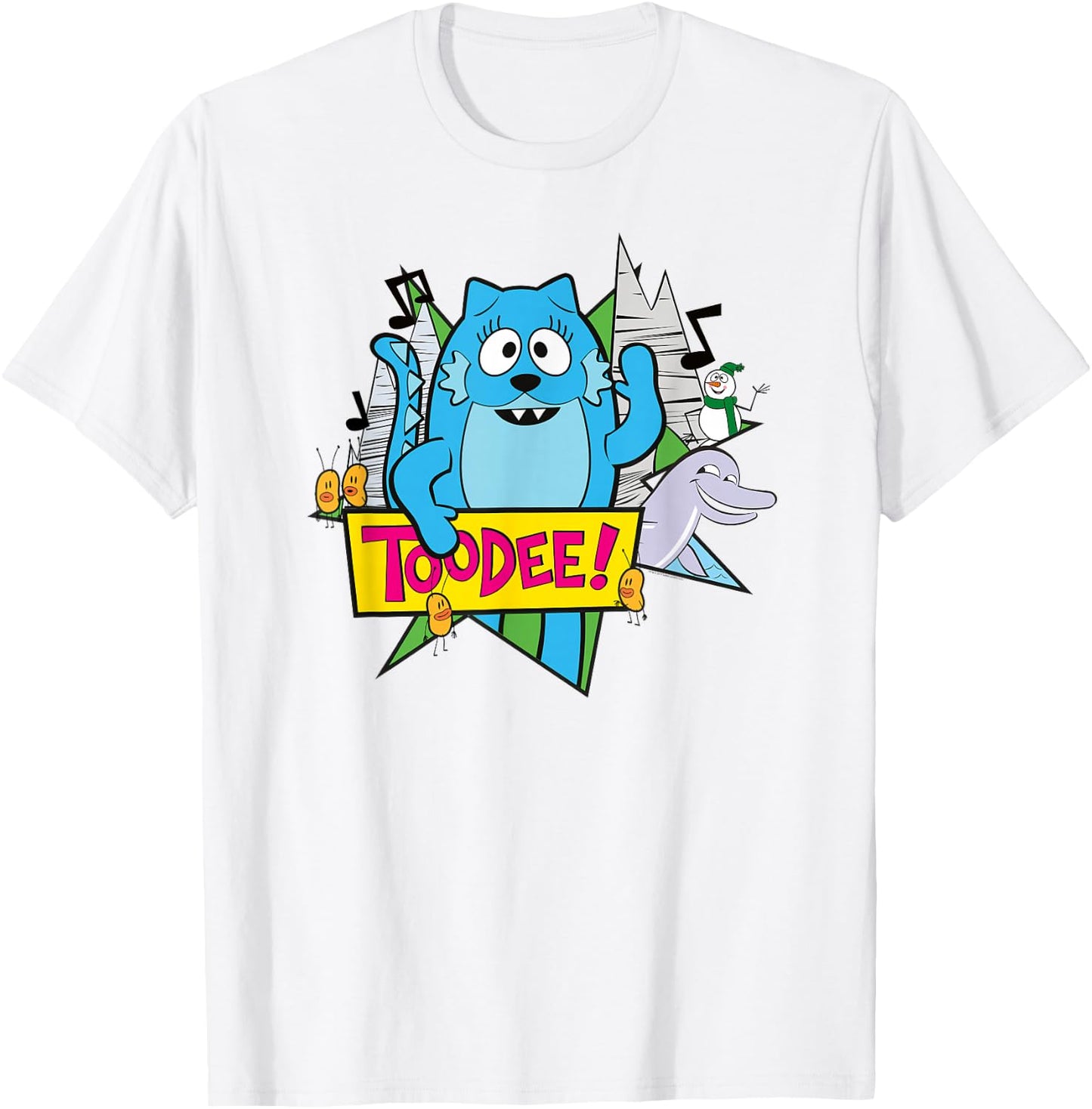 Yo Gabba Gabba - Classic Toodee 01 T-Shirt - T-Shirt | White