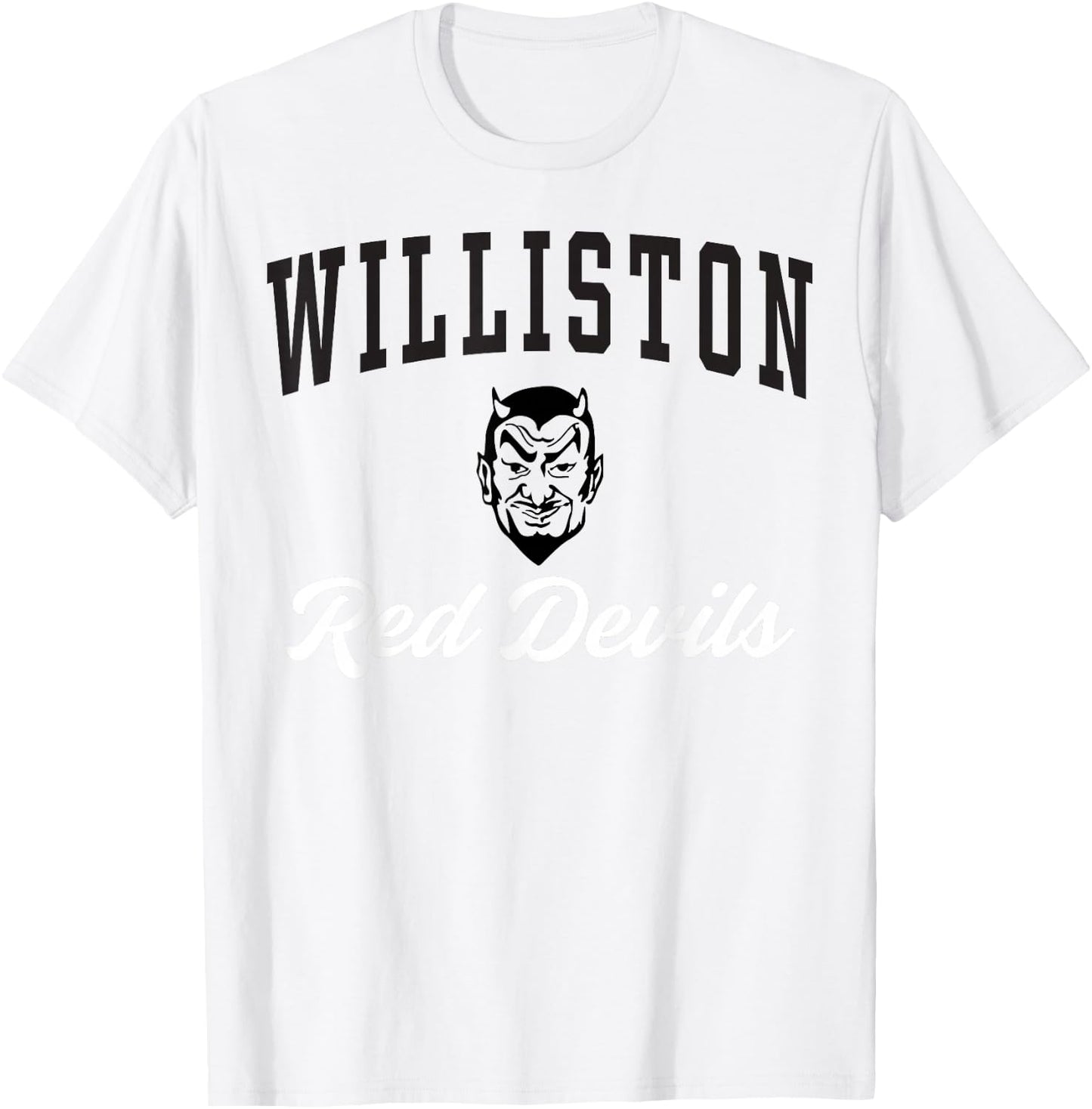 Williston High School Red Devils C3 T-Shirt - T-Shirt | White