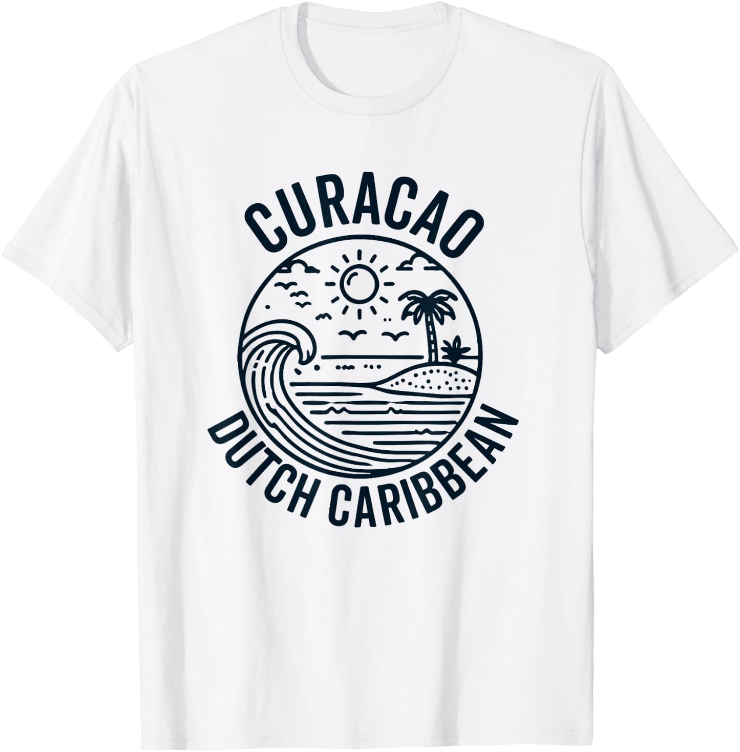 Curacao Caribbean Dutch Souvenir Vacation Reminder Men Women T-Shirt - T-Shirt | White