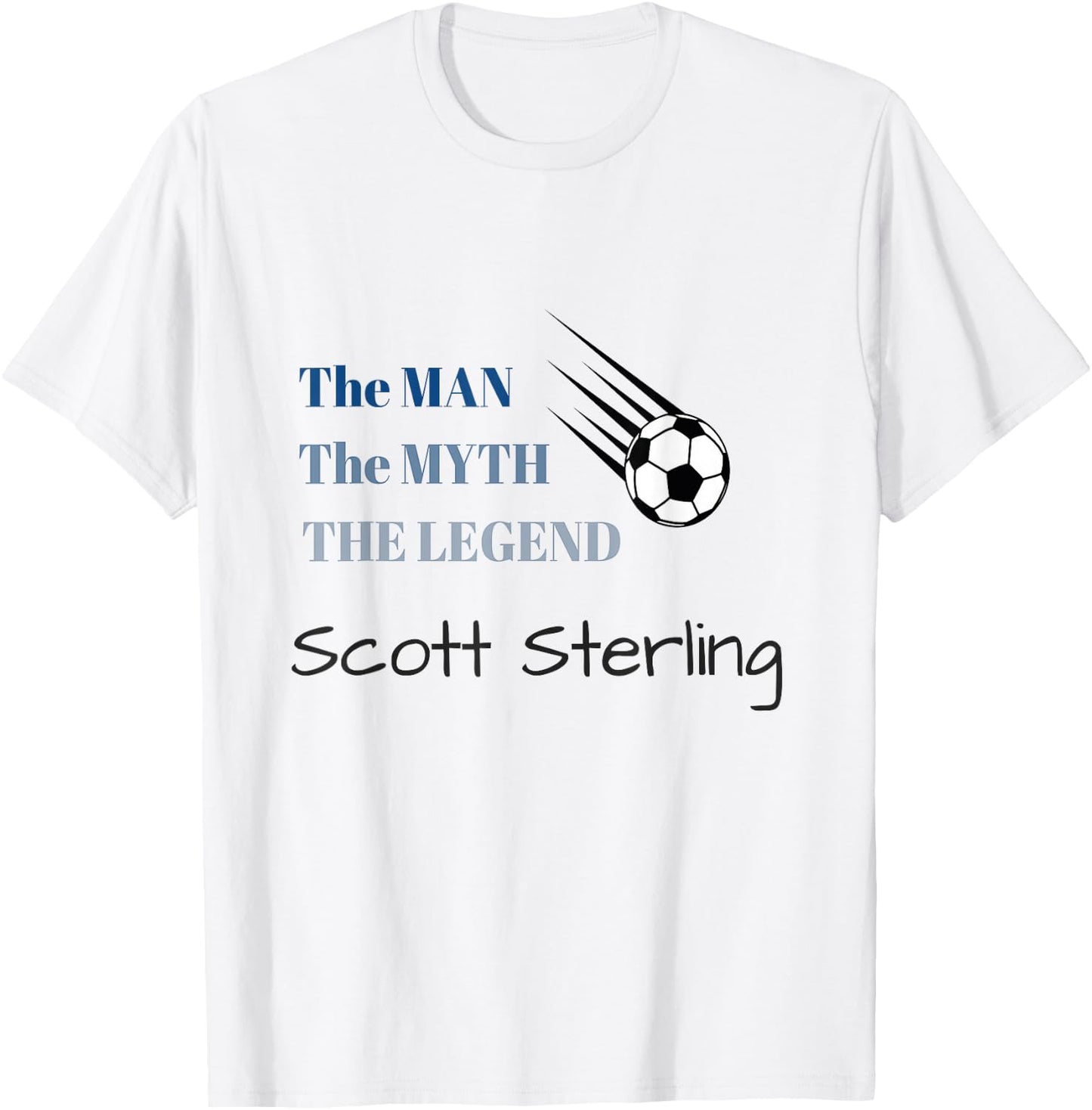 Scott Sterling T shirt Studio C Soccer goalie fan wear T-Shirt - T-Shirt | White