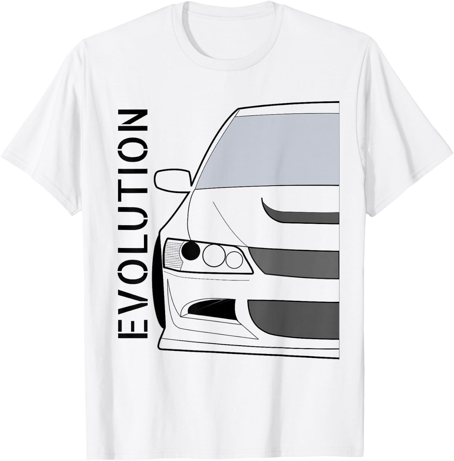 Evolution VIII Evo 8 JDM Classic AWD Turbo Rally Legend T-Shirt - T-Shirt | White