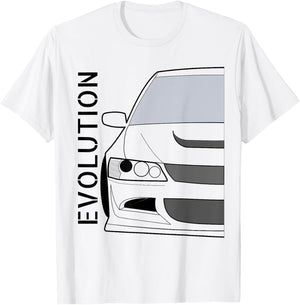 Evolution VIII Evo 8 JDM Classic AWD Turbo Rally Legend T-Shirt - T-Shirt | White