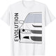 Evolution VIII Evo 8 JDM Classic AWD Turbo Rally Legend T-Shirt - T-Shirt | White