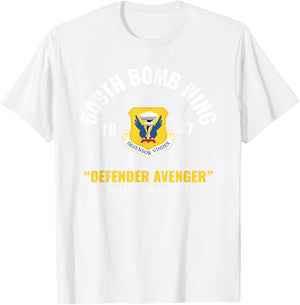 Military 509th Bomb Wing T-Shirt - T-Shirt | White