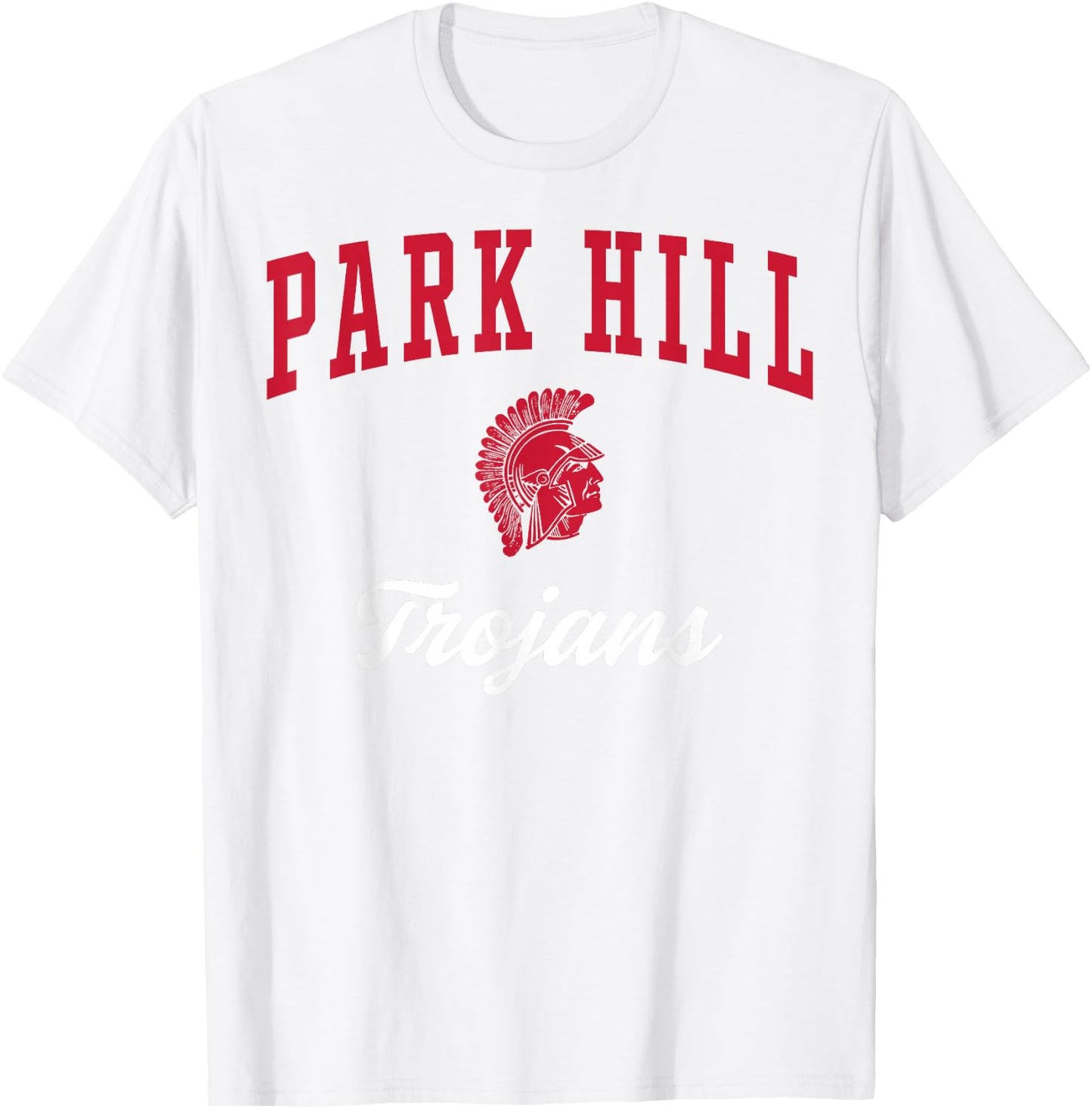 Park Hill High School Trojans T-Shirt - T-Shirt | White