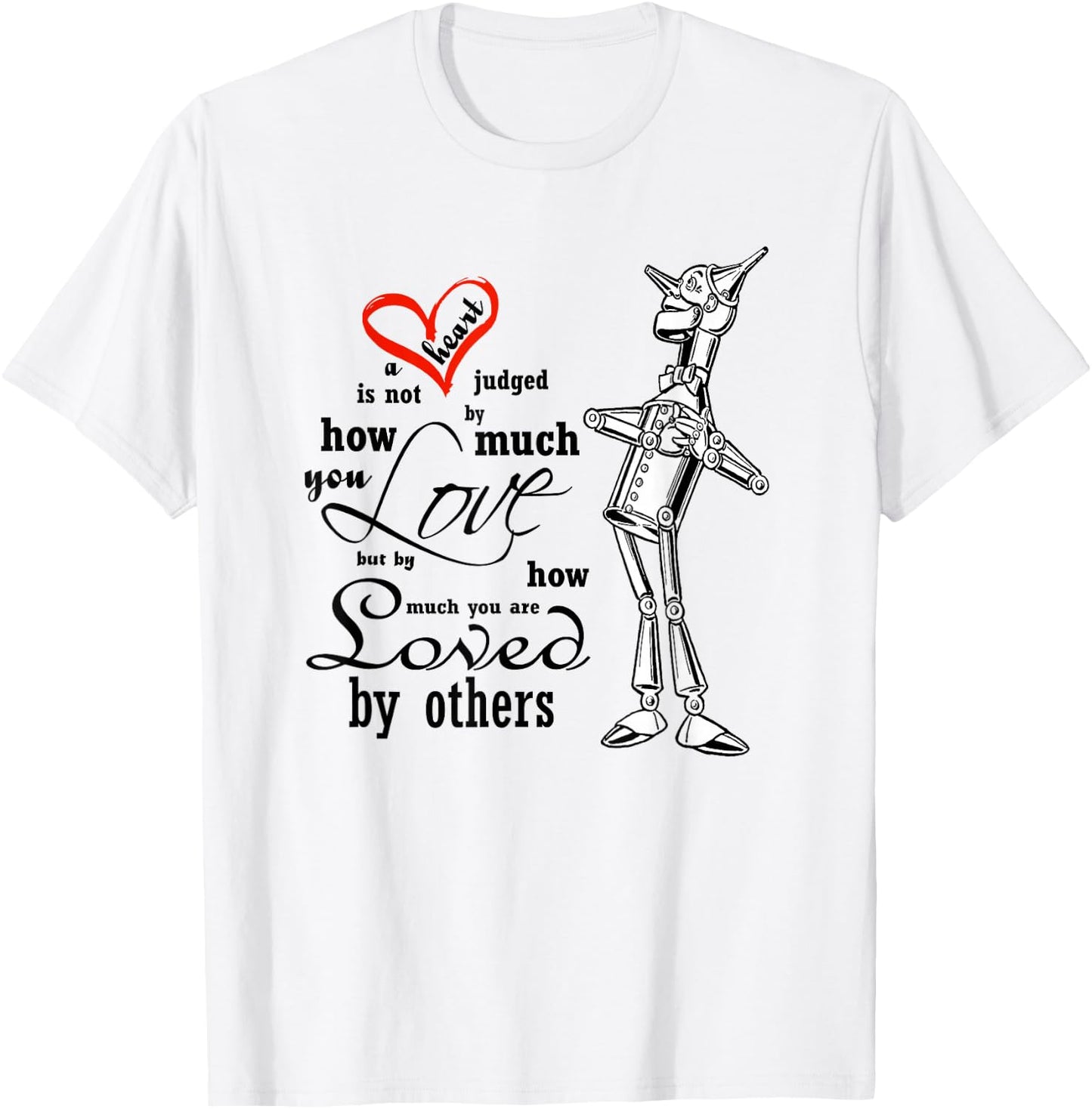 The Wonderful Wizard of Oz quote T-Shirt - T-Shirt | White