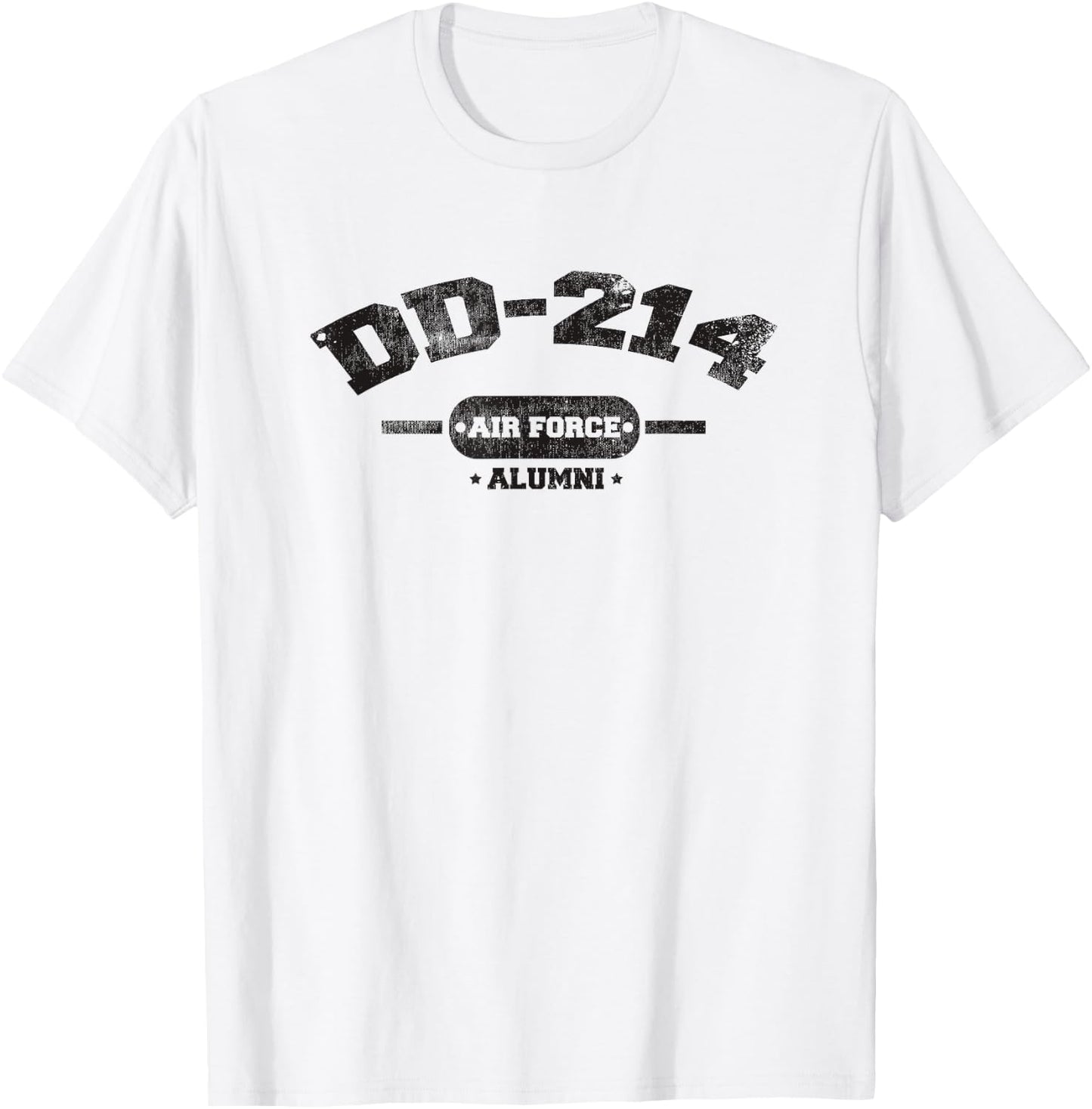 DD-214 Alumni US Air Force Military Retirement Shirt T-Shirt - T-Shirt | White