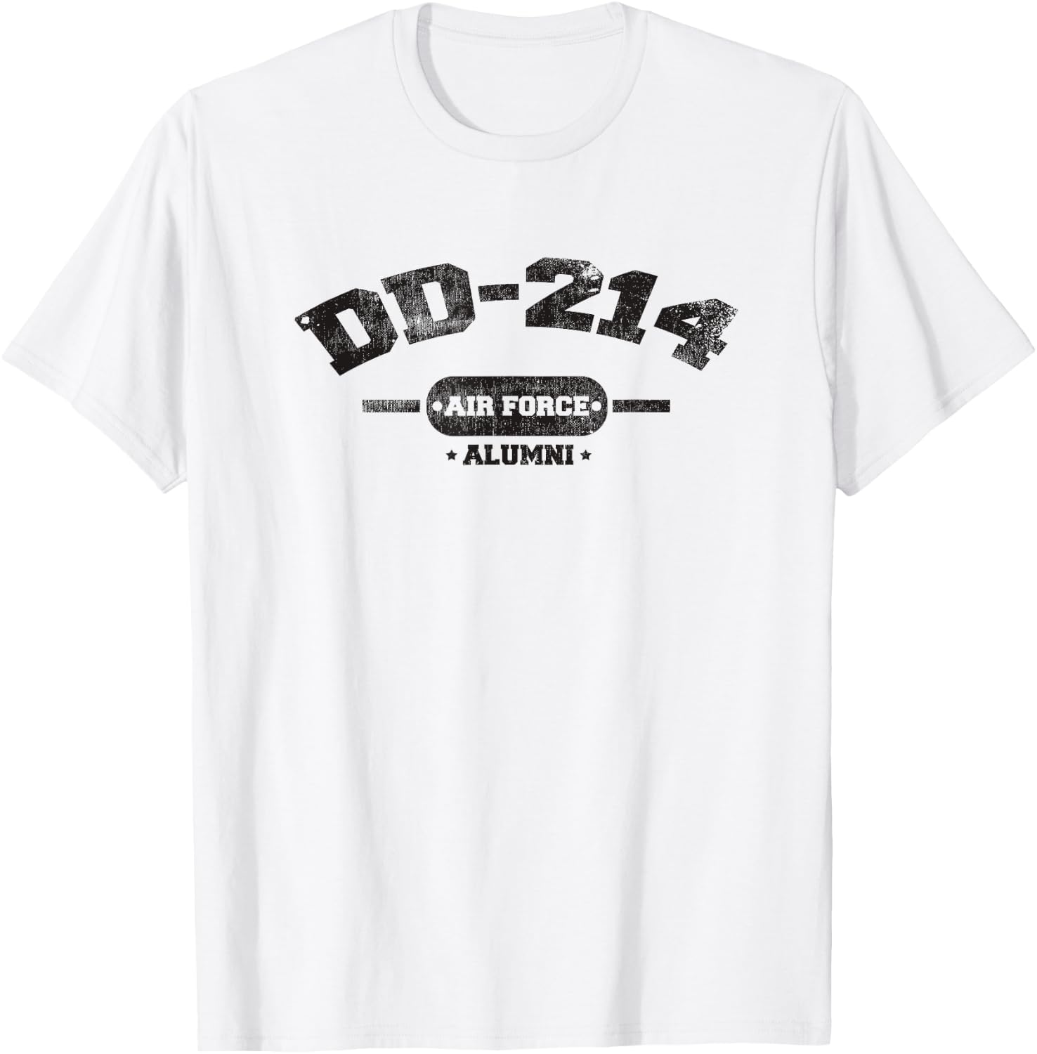 DD-214 Alumni US Air Force Military Retirement Shirt T-Shirt - T-Shirt | White