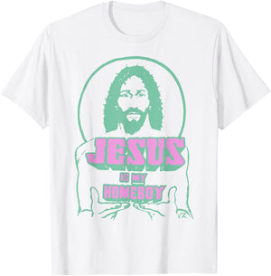 Jesus Is My Homeboy summer Version Yellow T-Shirt - T-Shirt | White
