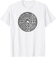 Labyrinth, protection symbol, magic, mystic, occult, mystery T-Shirt - T-Shirt | White